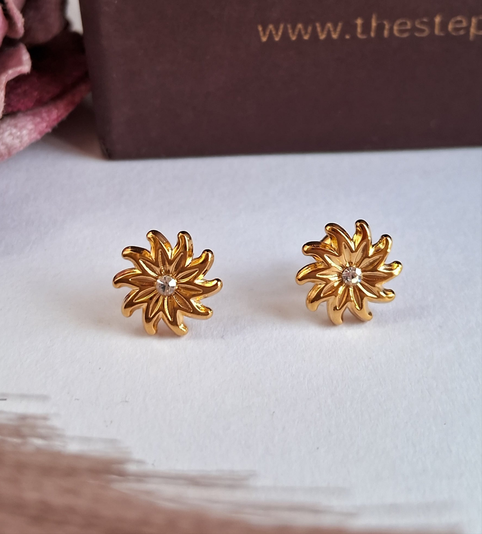 Daisy Earrings-Step - Up