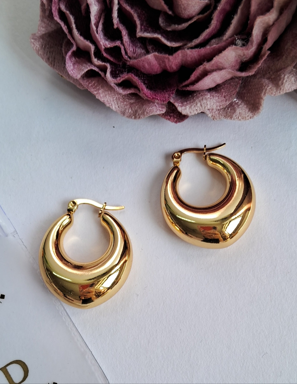 Nia Hoop Earrings-Step - Up
