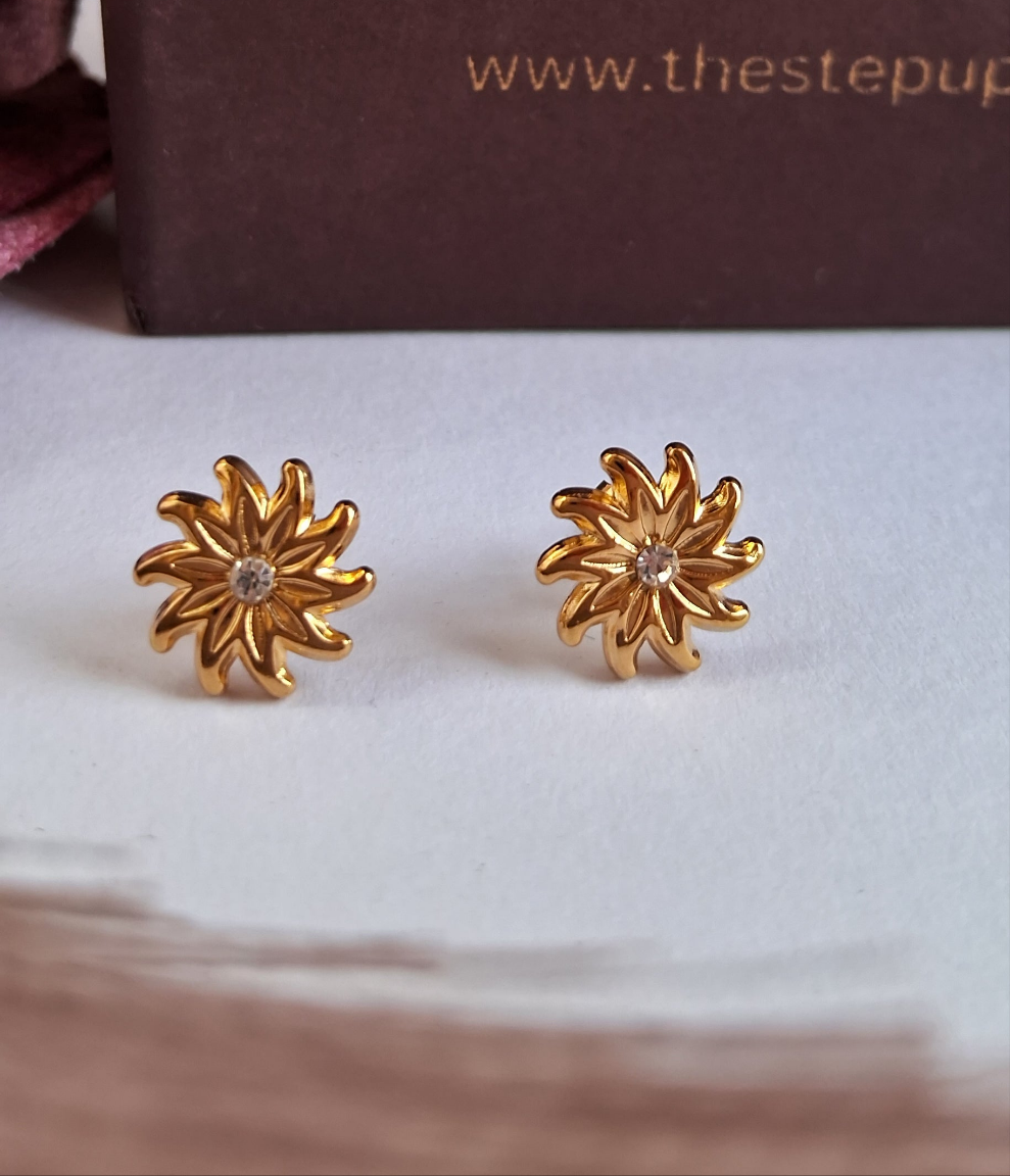 Daisy Earrings-Step - Up