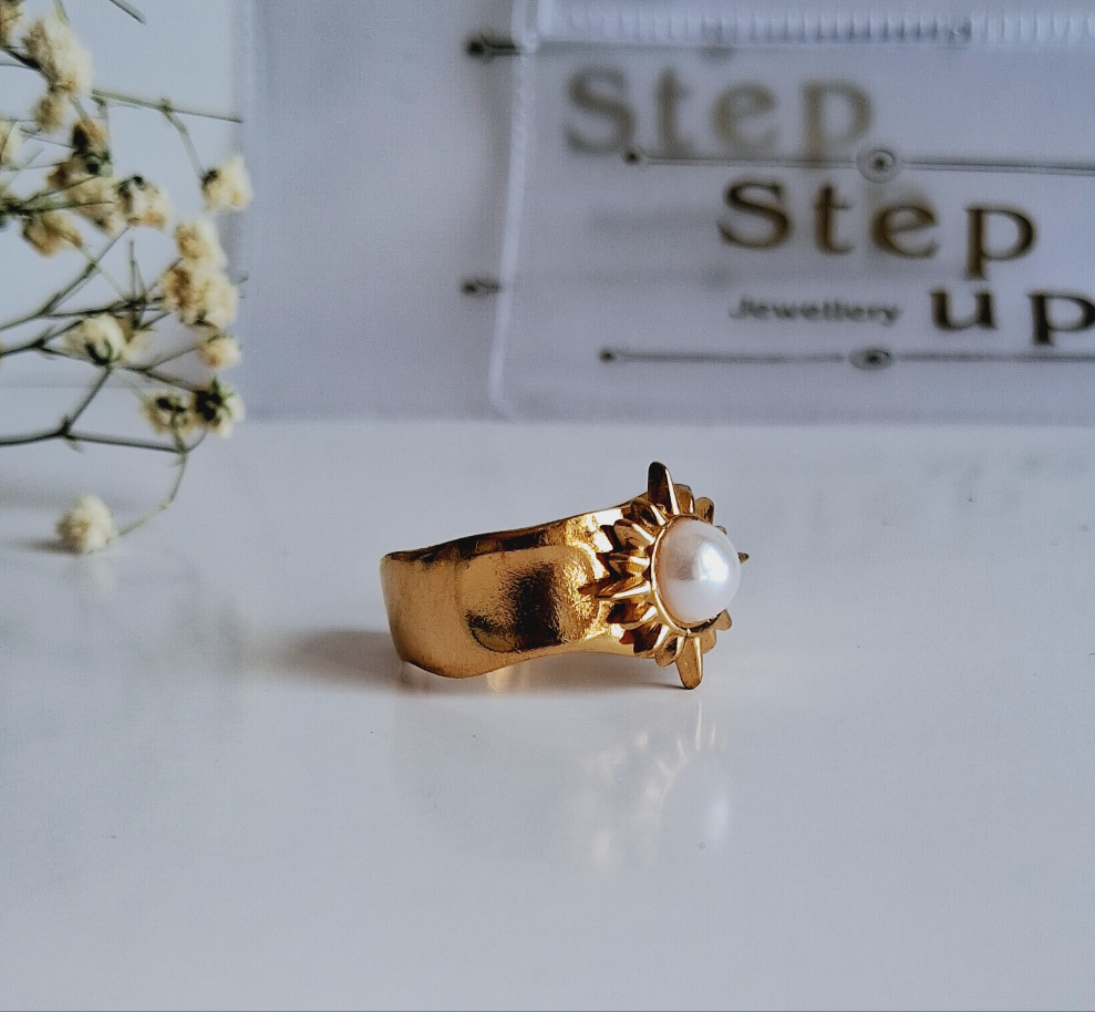 Vow adjustable ring || 18K Gold-Plated waterproof
