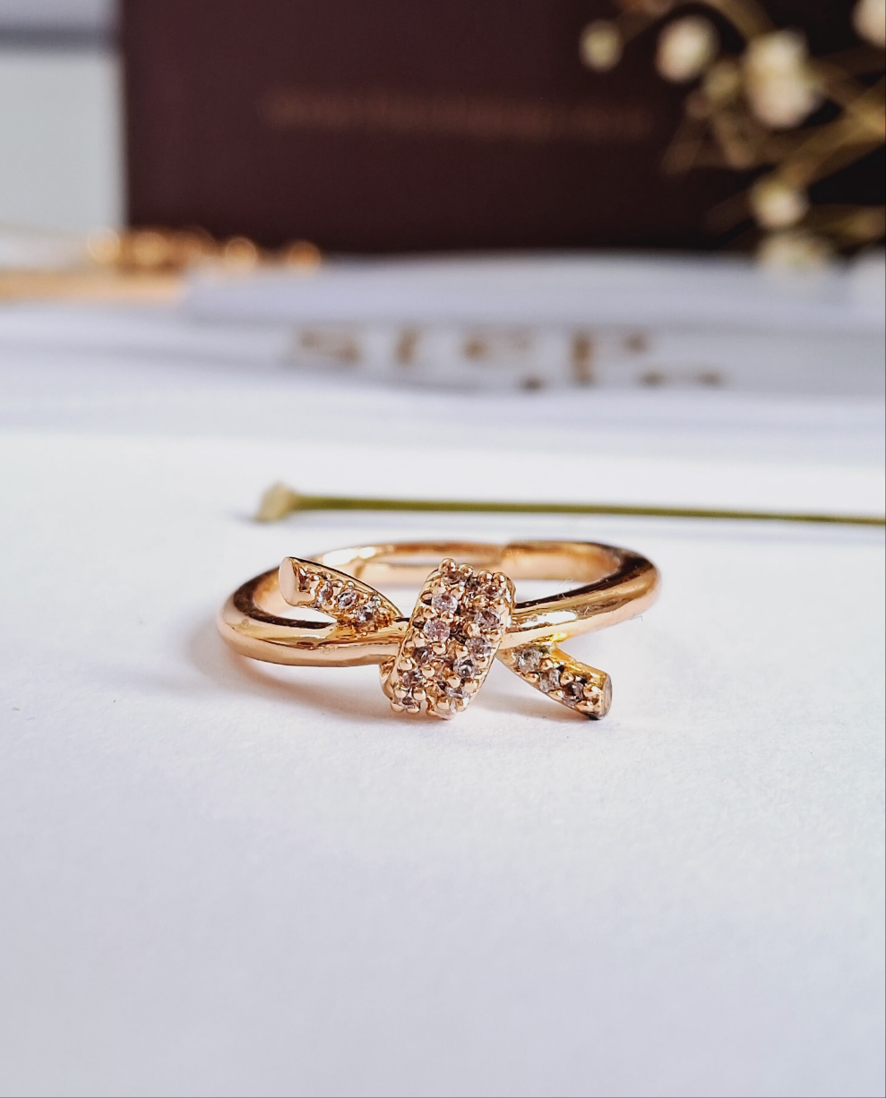 Knot Adjustable Ring || Waterproof