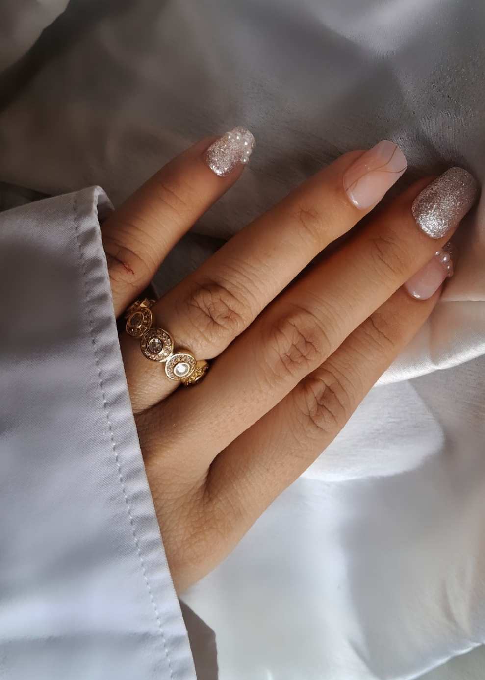 Starlet adjustable ring || 18K Gold-Plated waterproof