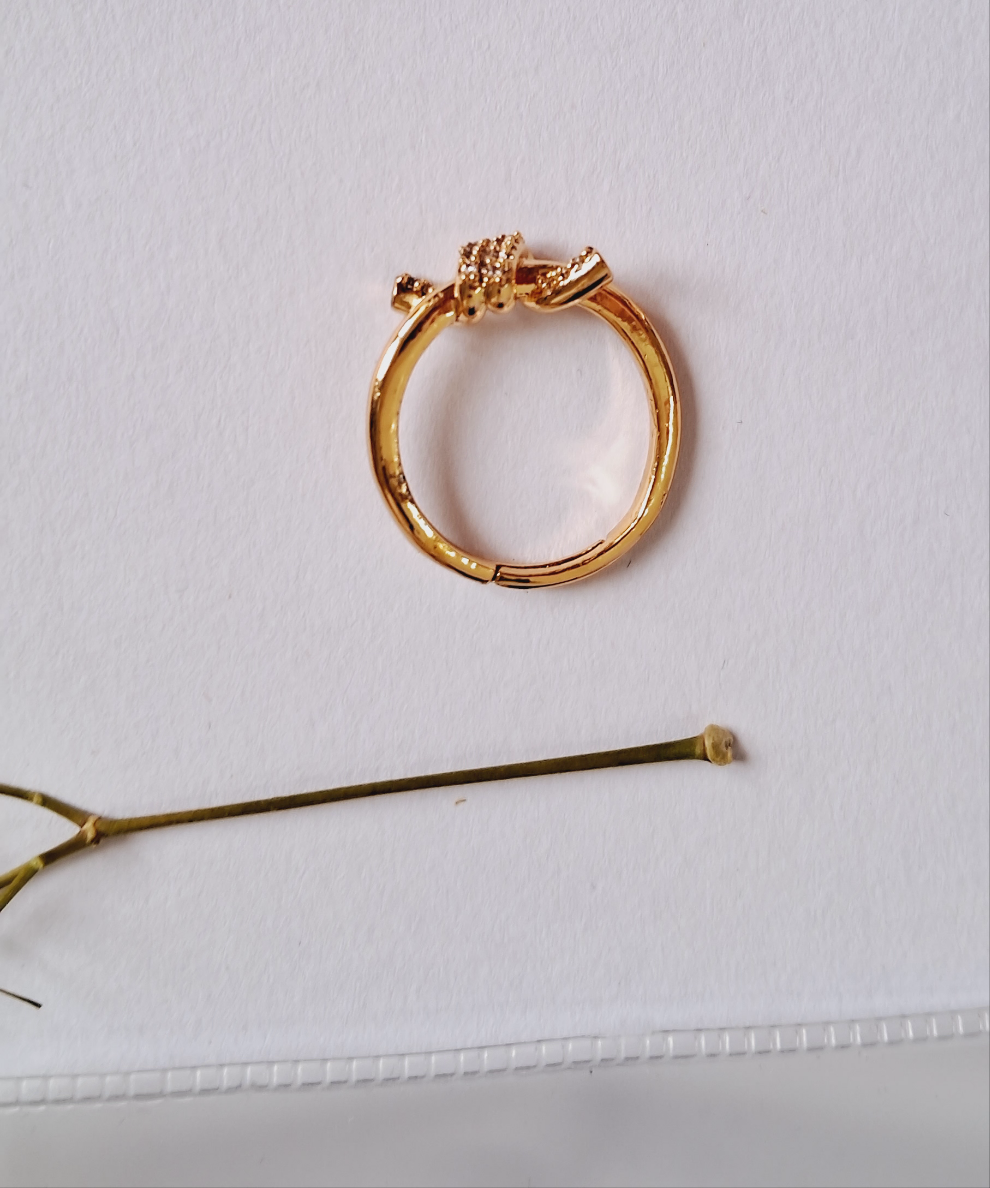 Knot Adjustable Ring || Waterproof
