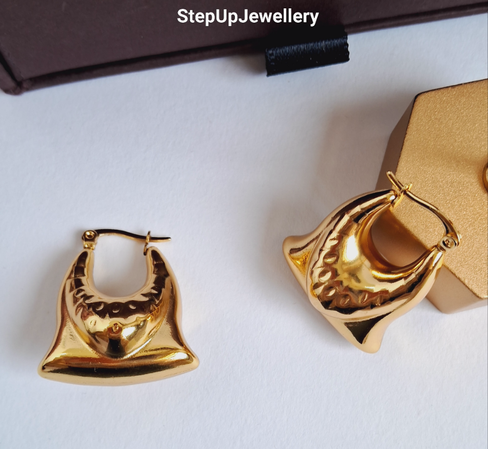 Elora Hoops Earrings-Step - Up