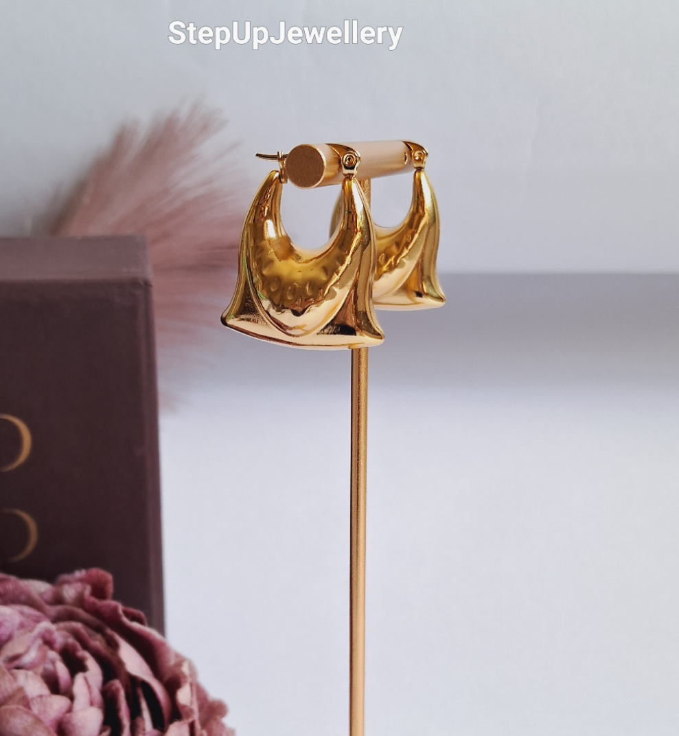 Elora Hoops Earrings-Step - Up