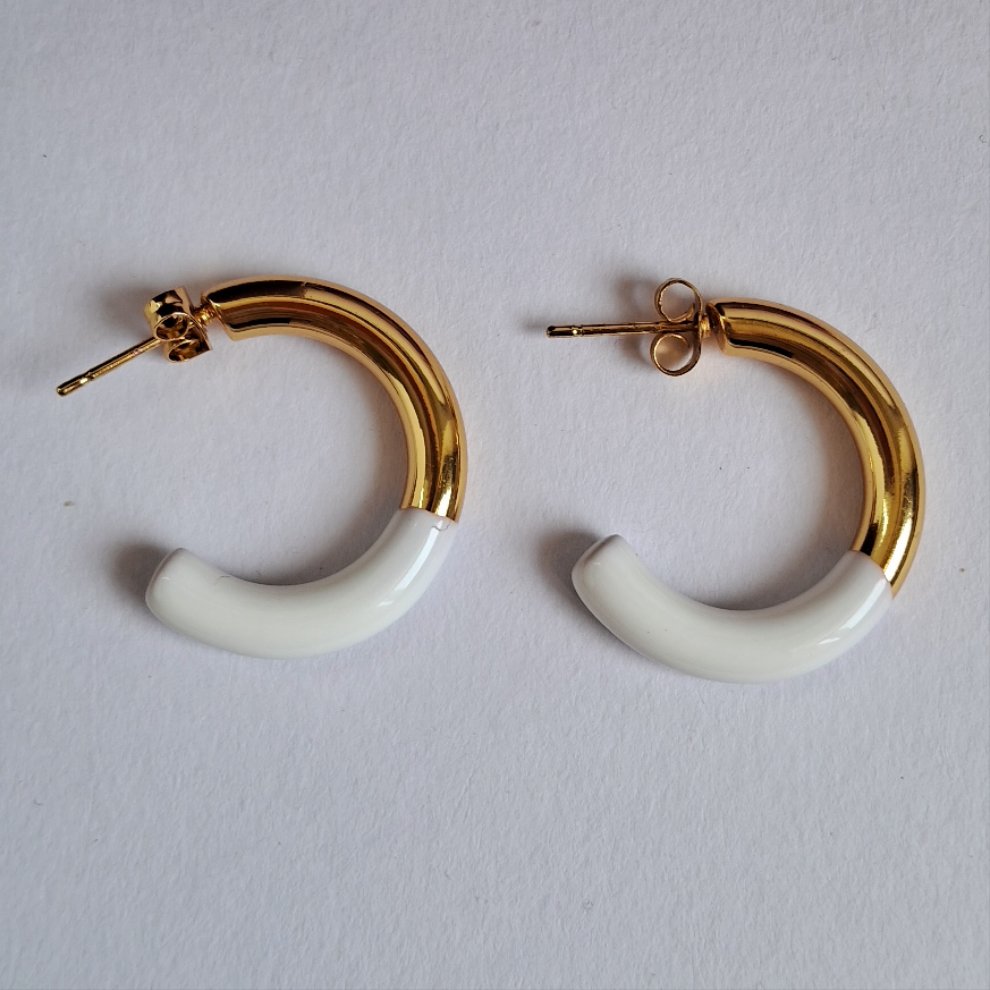 Opal earrings-Step - Up