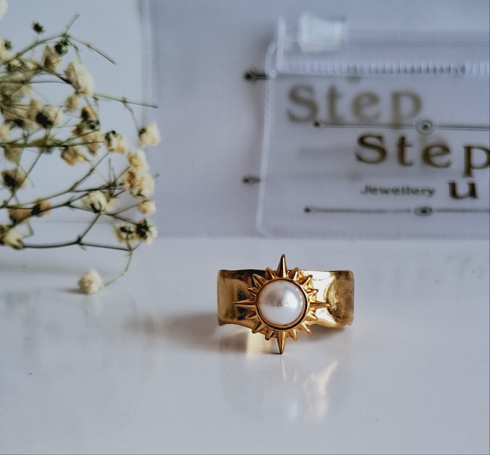 Vow adjustable ring || 18K Gold-Plated waterproof