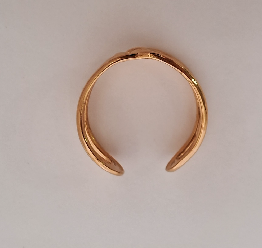 Luna Grace Adjustable Ring | 18K Gold-Plated