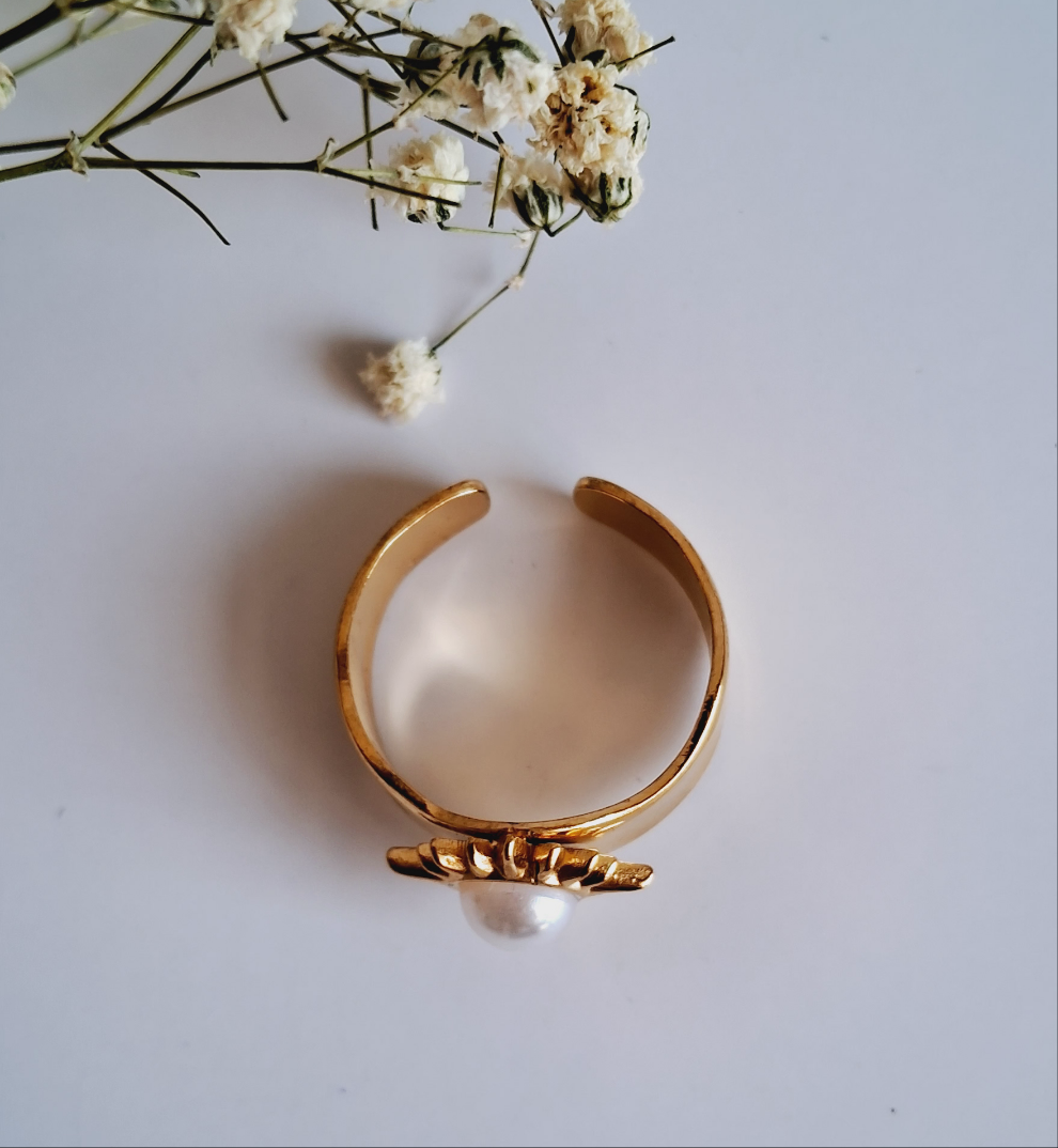 Vow adjustable ring || 18K Gold-Plated waterproof