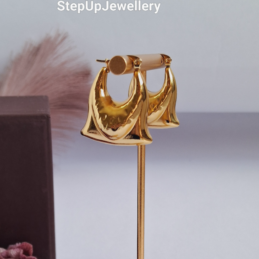 Elora Hoops Earrings-Step - Up