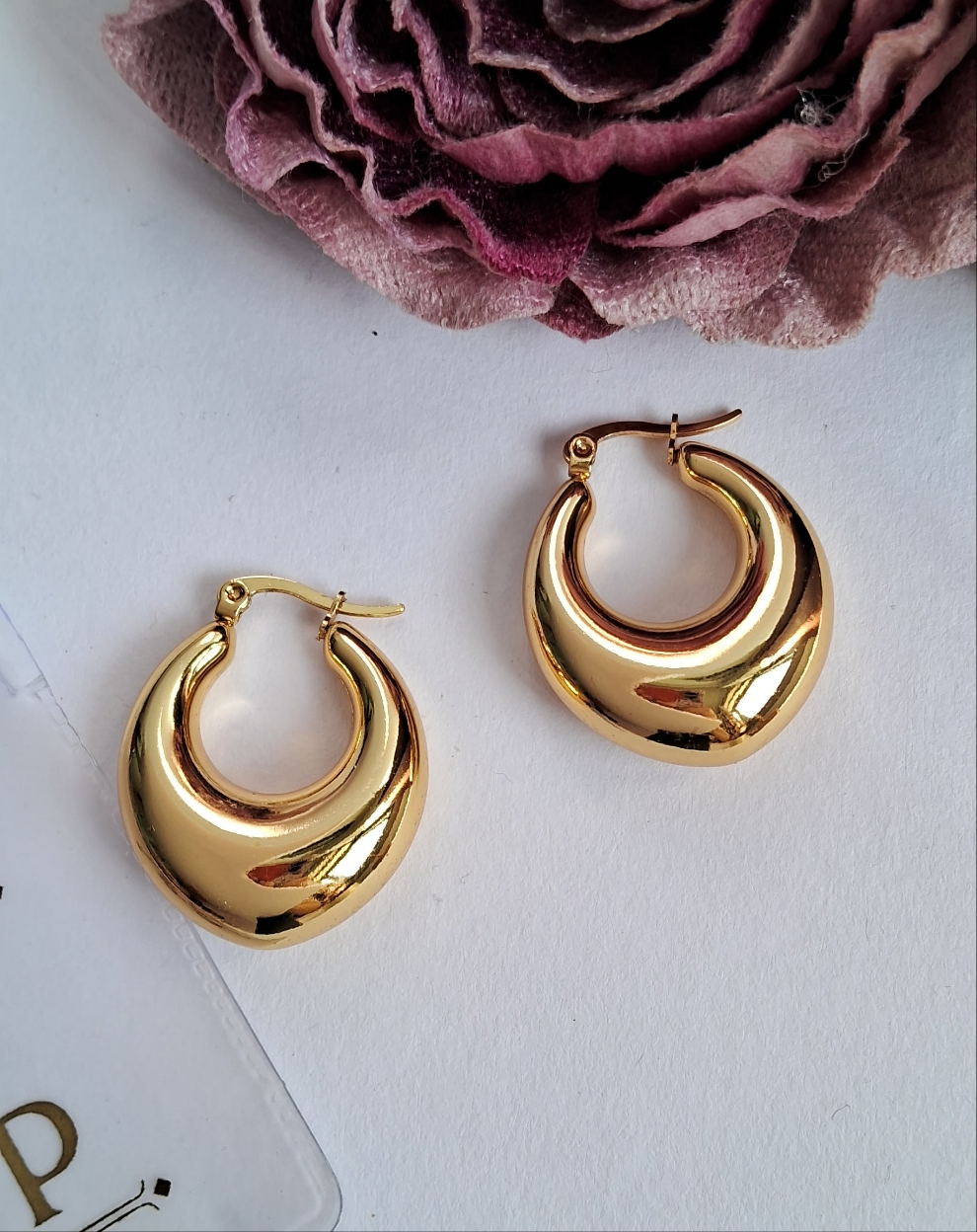 Nia Hoop Earrings-Step - Up