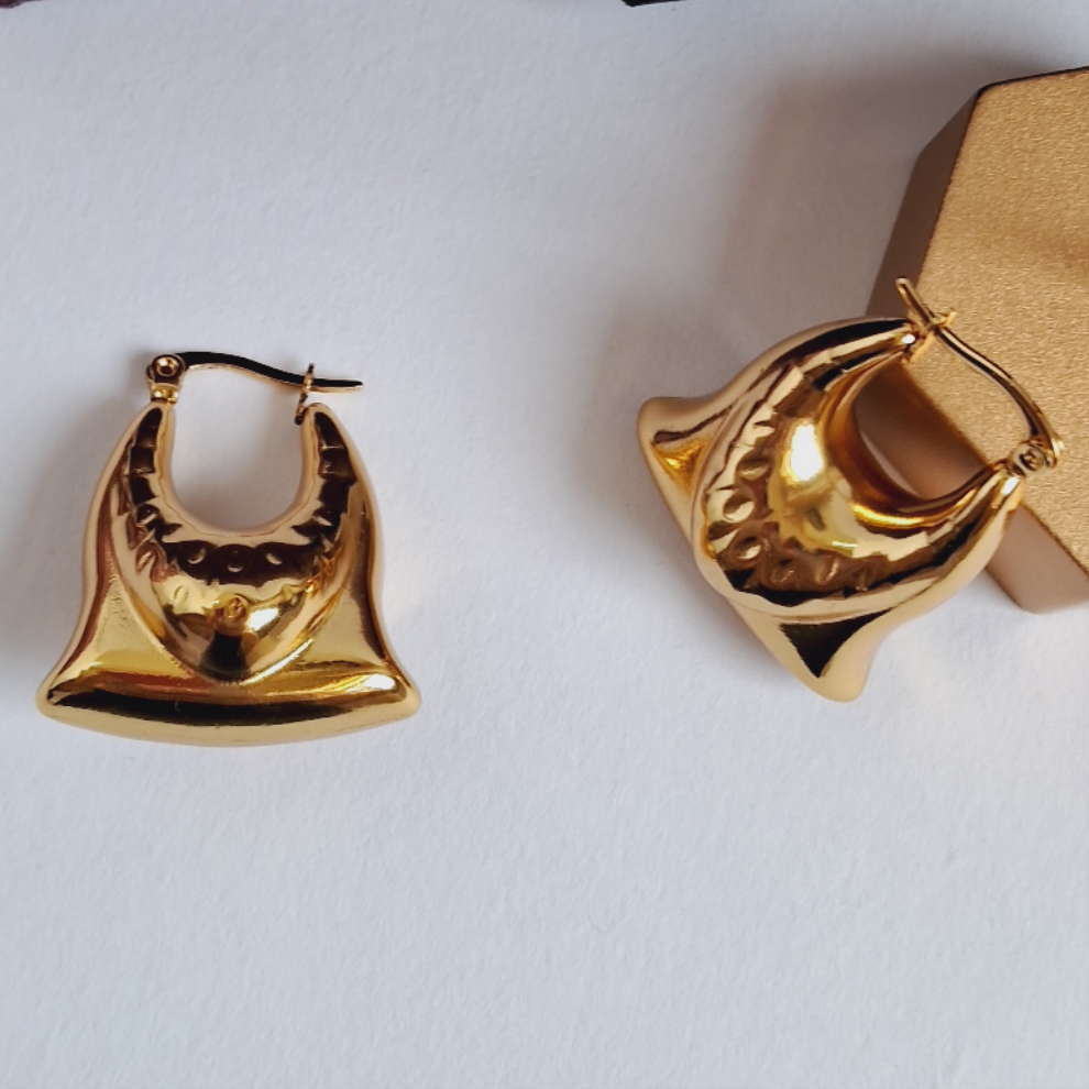 Elora Hoops Earrings-Step - Up