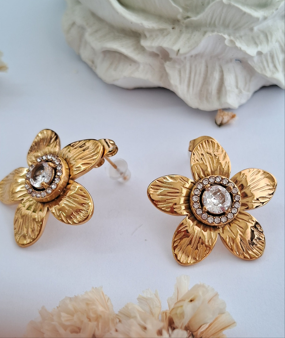 Florin Earrings-Step - Up