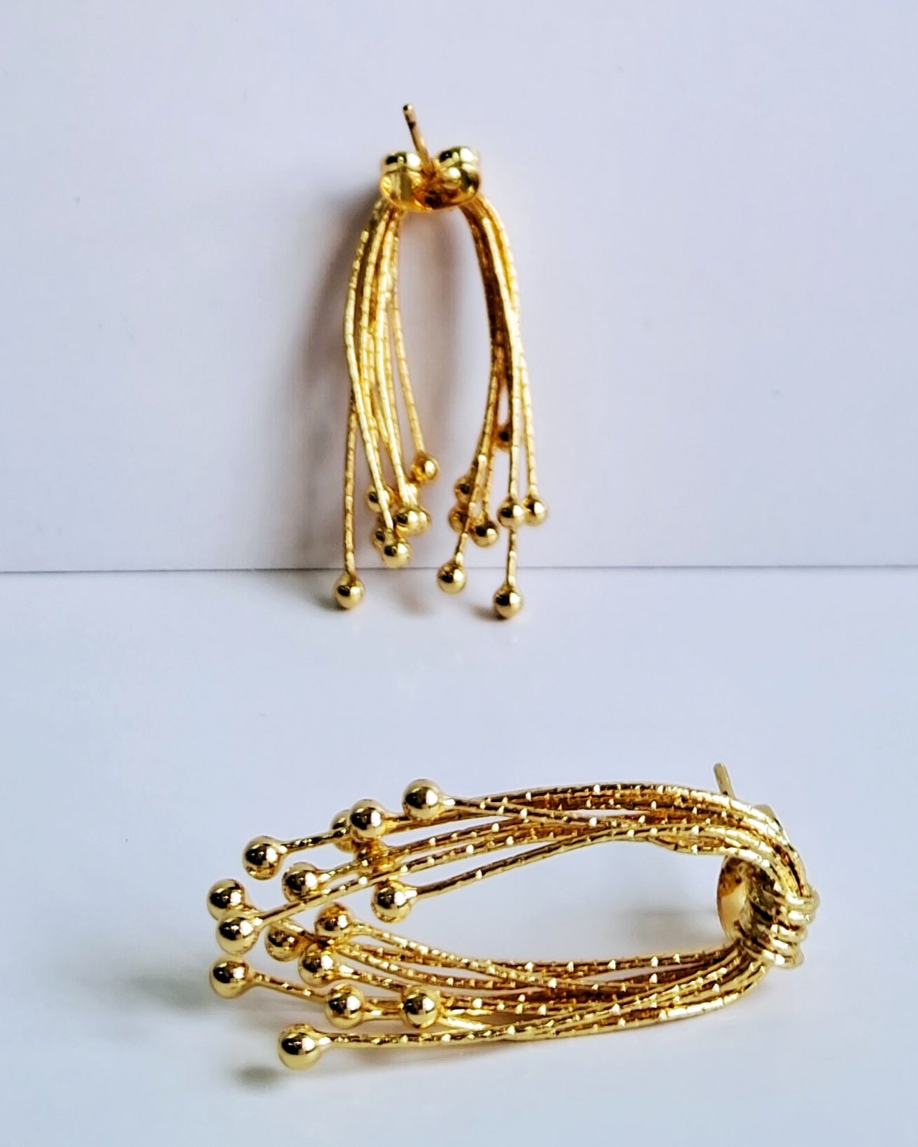 Sprinkle Earrings | 18K Gold Plated-Step - Up