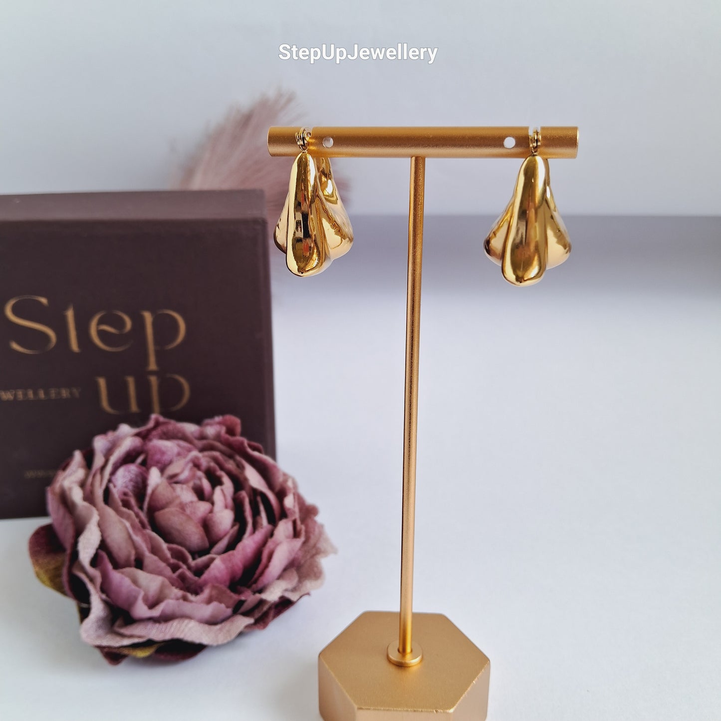 Elora Hoops Earrings-Step - Up