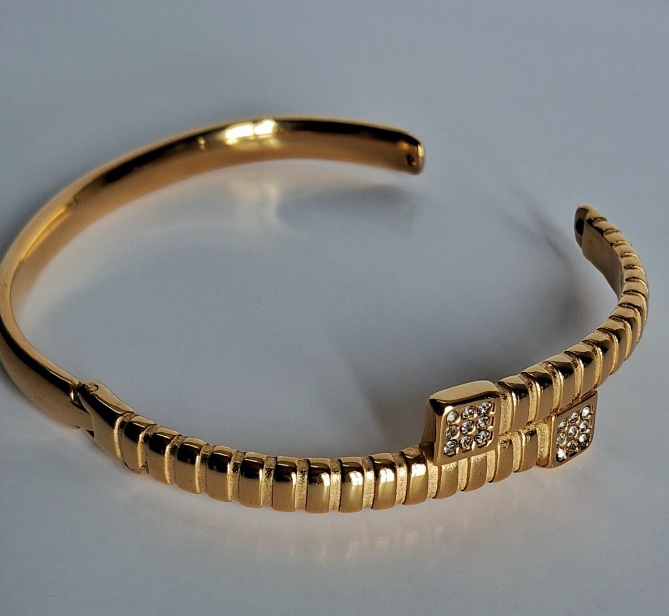 Starlight Cuff Bracelet | 18K Gold Plated-Step - Up