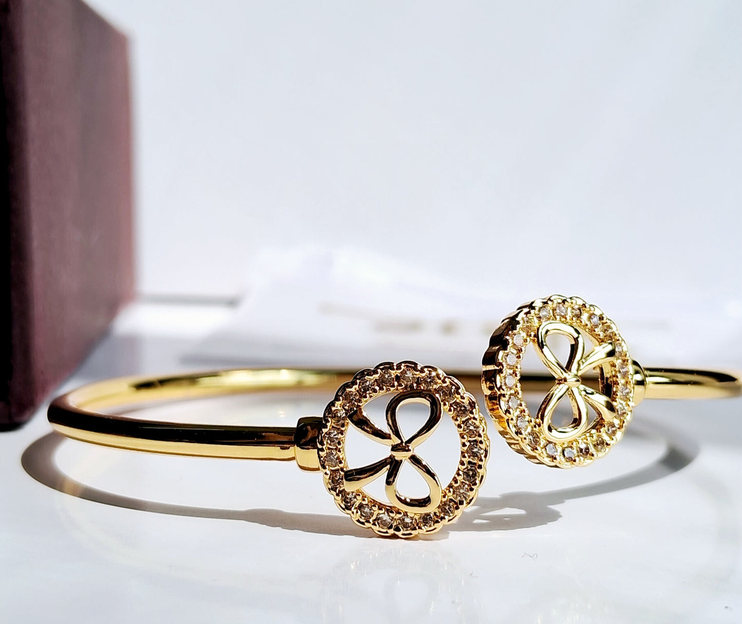 Silent Glow cuff bracelet