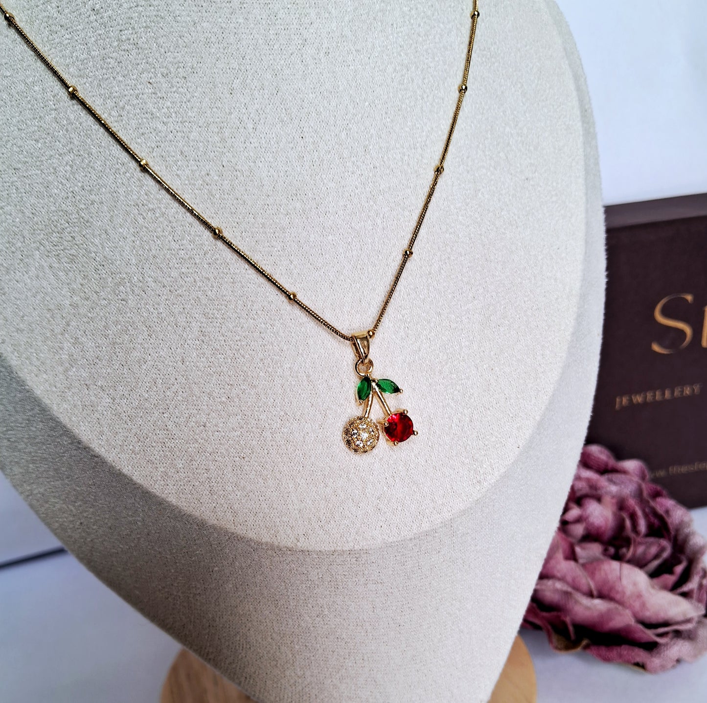 Ruby necklace