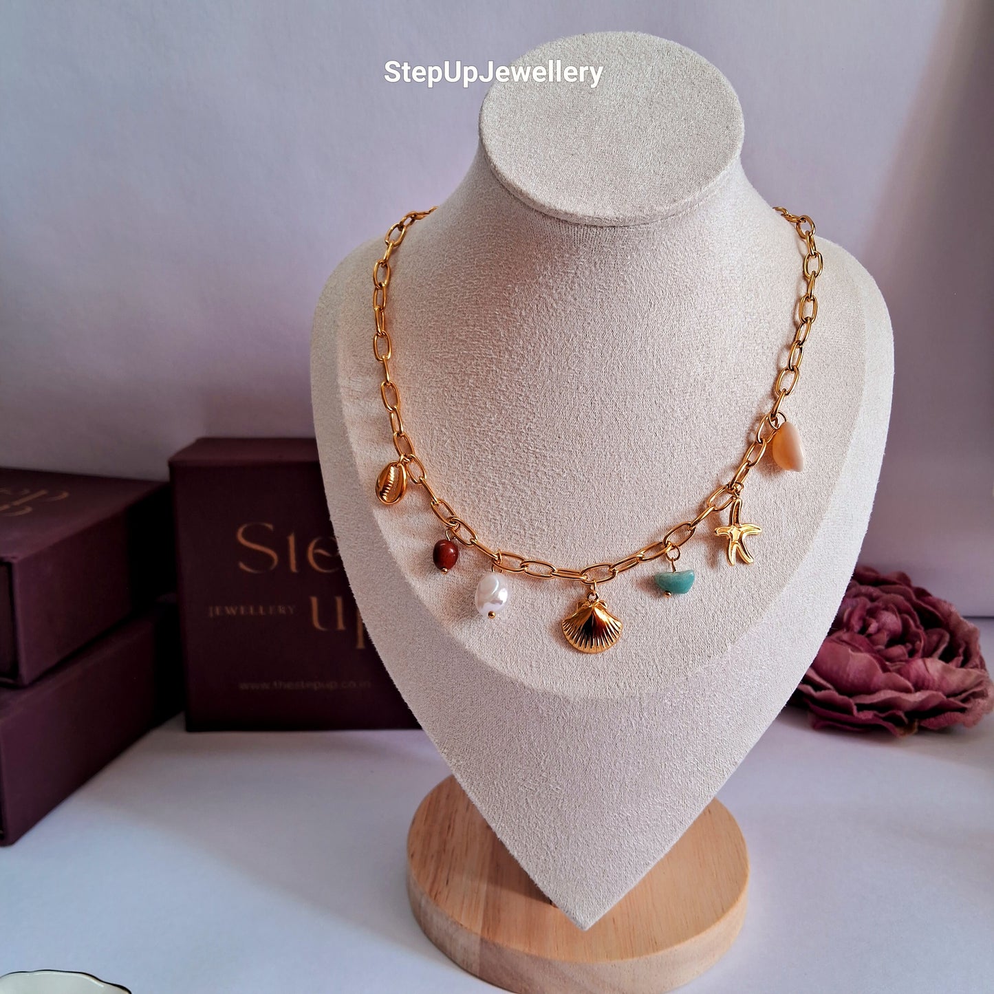 Coastal Charm necklace-Step - Up