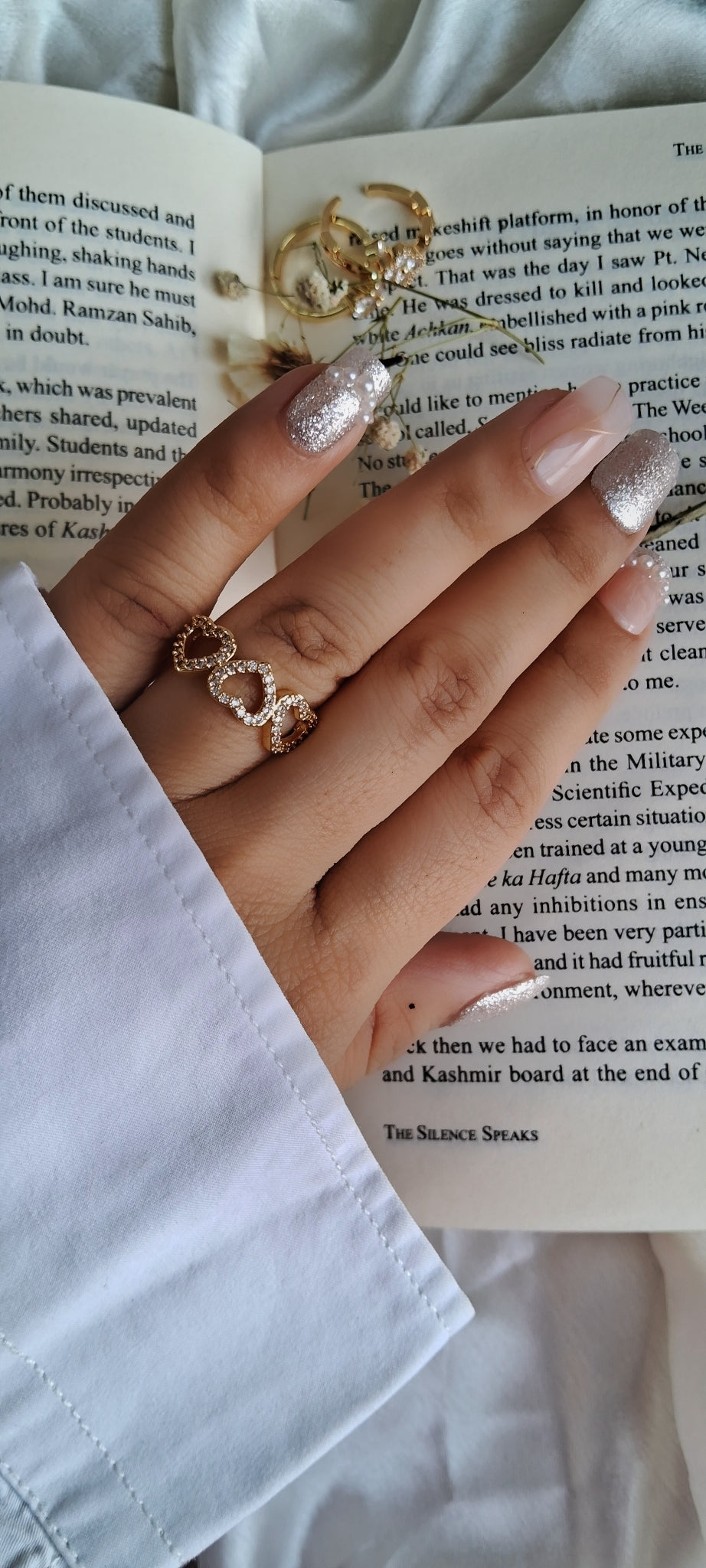 Beau adjustable ring || 18K Gold-Plated waterproof