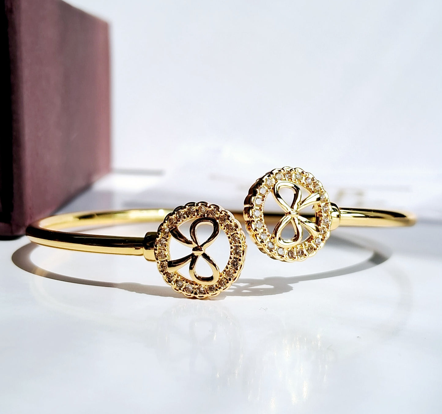 Silent Glow cuff bracelet