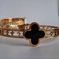 Monet Cuff Bracelet | 18K Gold-Plated-Step - Up