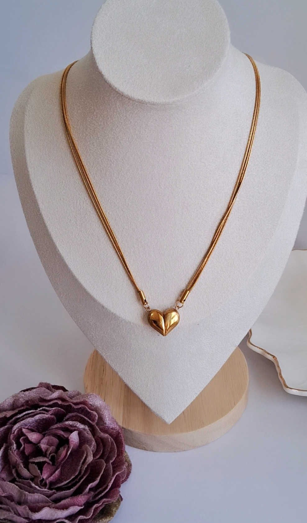 All Heart Necklace || 18K Gold-Plated waterproof-Step - Up