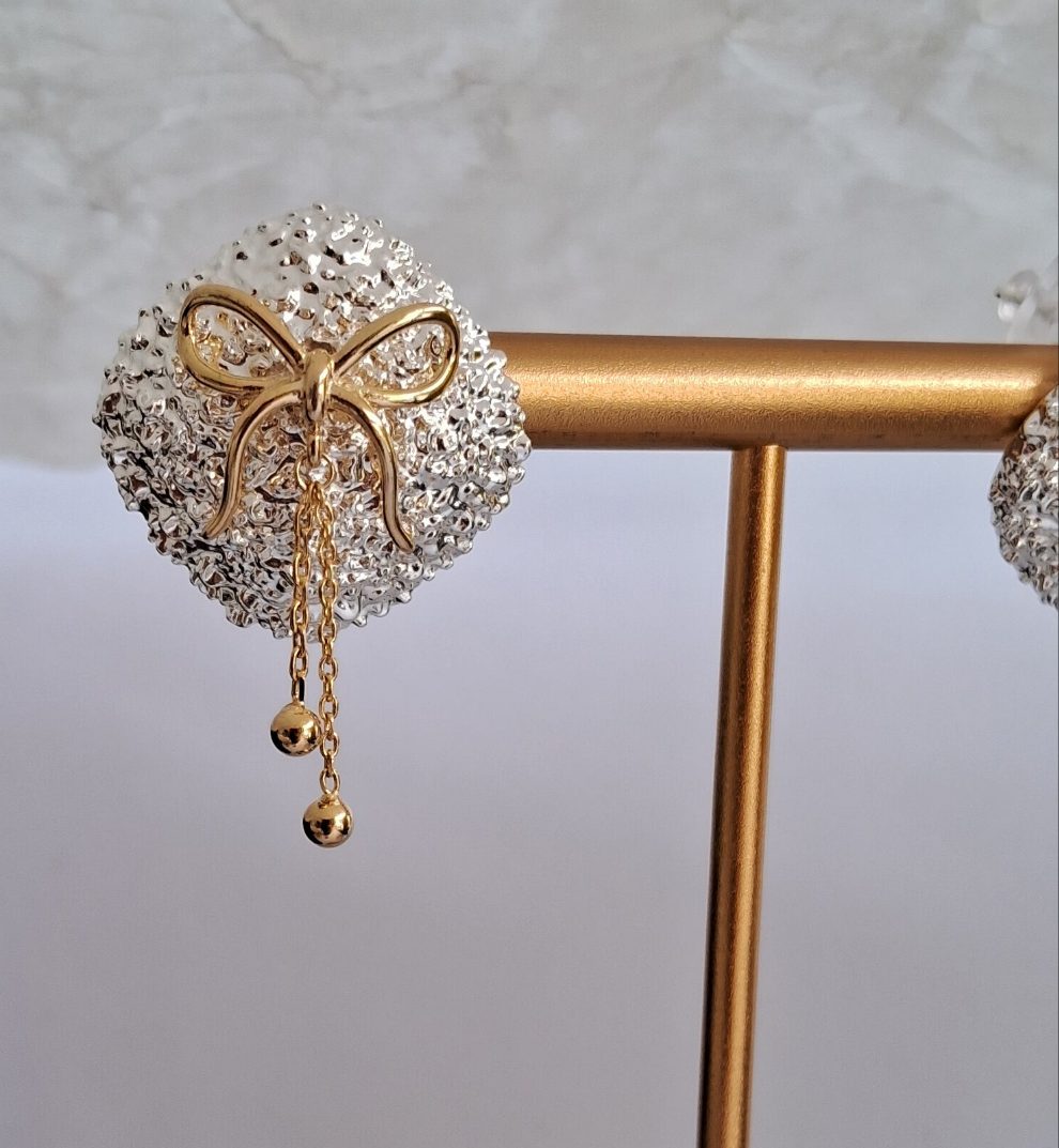 Glitter earrings-Step - Up