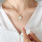 Rose  Necklace || 18K Gold-Plated-Step - Up