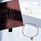 Glimmer Band Bracelet || 18K Gold-Plated-Step - Up