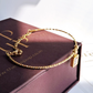 Glimmer Band Bracelet || 18K Gold-Plated-Step - Up