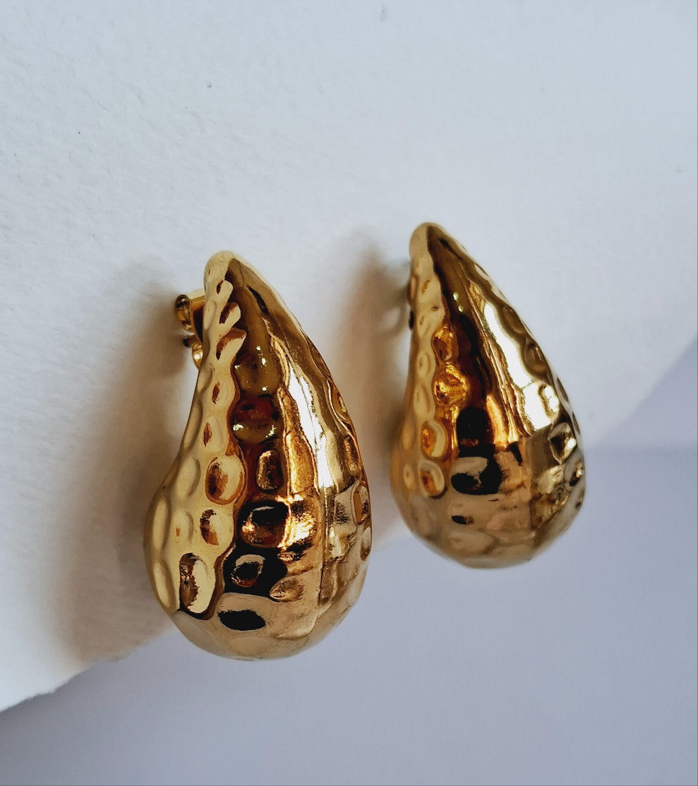 Casia Earrings || 18k-Gold Plated Waterproof-Step - Up