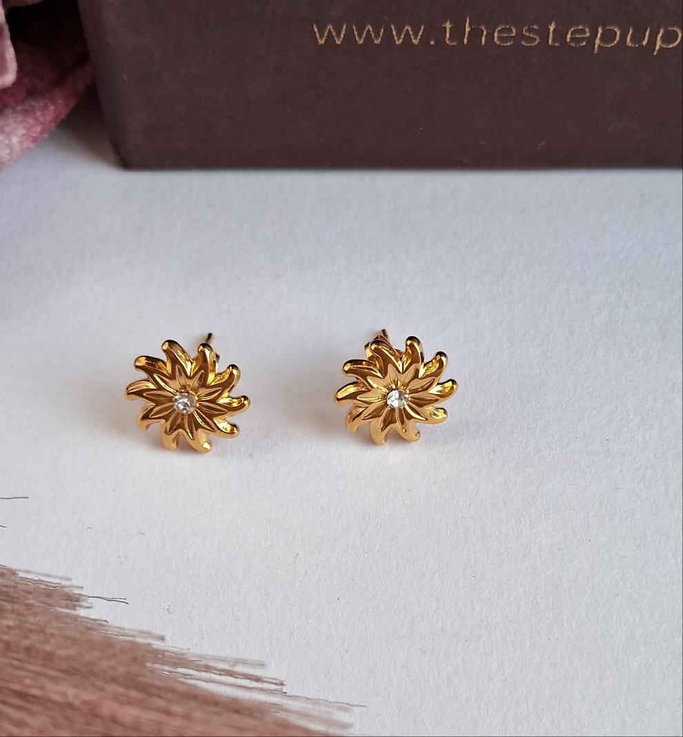Daisy Earrings-Step - Up
