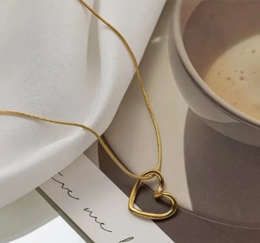 Bliss Necklace || 18K Gold-Plated-Step - Up
