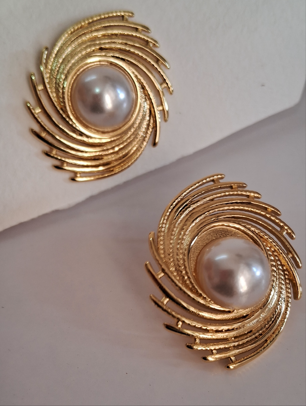 Opaline Earrings || 18k-Gold Plated Waterproof-Step - Up