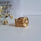 Aura adjustable Ring || 18K Gold-Plated waterproof-Step - Up