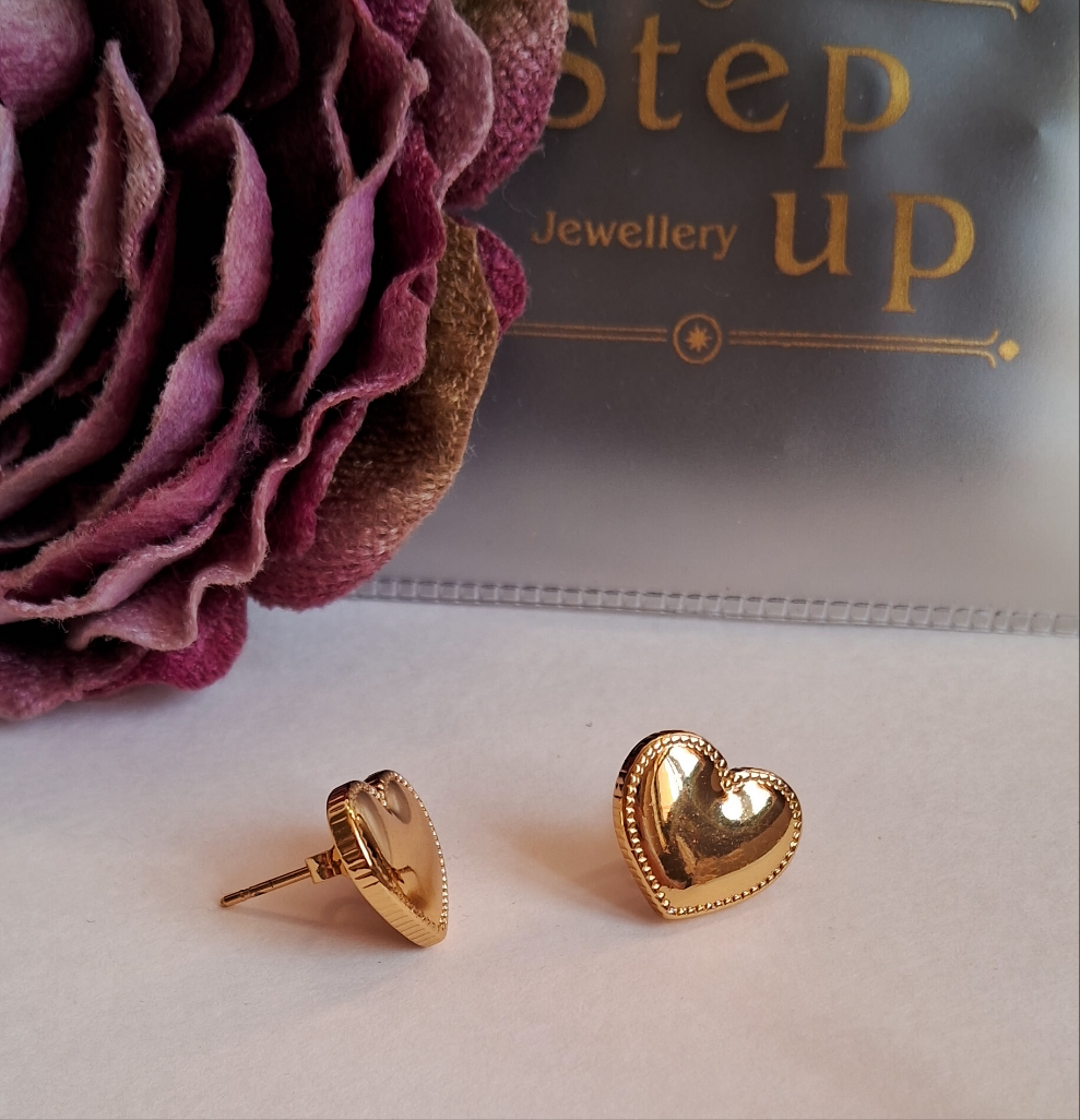 Dear earrings || 18k-Gold Plated Waterproof-Step - Up