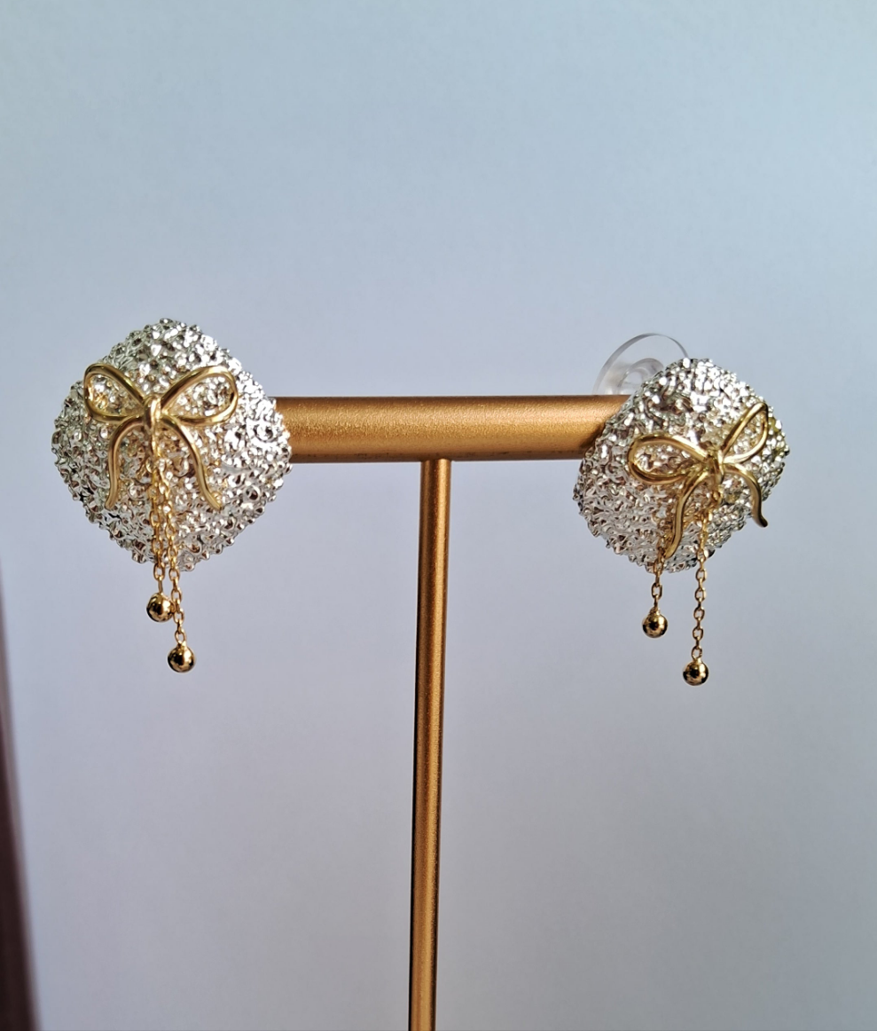 Glitter earrings-Step - Up