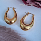 Blake Hoops Earrings-Step - Up