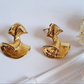 Flare Earrings || 18K Gold-Plated-Step - Up