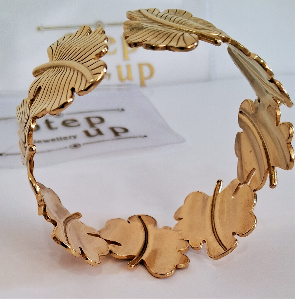 Kelly Cuff Bracelet  || 18K Gold-Plated waterproof-Step - Up