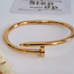 Nail Cuff Bracelet  || 18K Gold-Plated waterproof-Step - Up