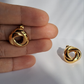 Amora Earrings || 18K Gold-Plated-Step - Up