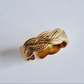 Ember Ring || 18K Gold-Plated-Step - Up