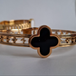 Monet Cuff Bracelet | 18K Gold-Plated-Step - Up