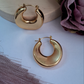 Loren Hoops Earrings || Waterproof-Step - Up