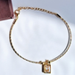 Glimmer Band Bracelet || 18K Gold-Plated-Step - Up