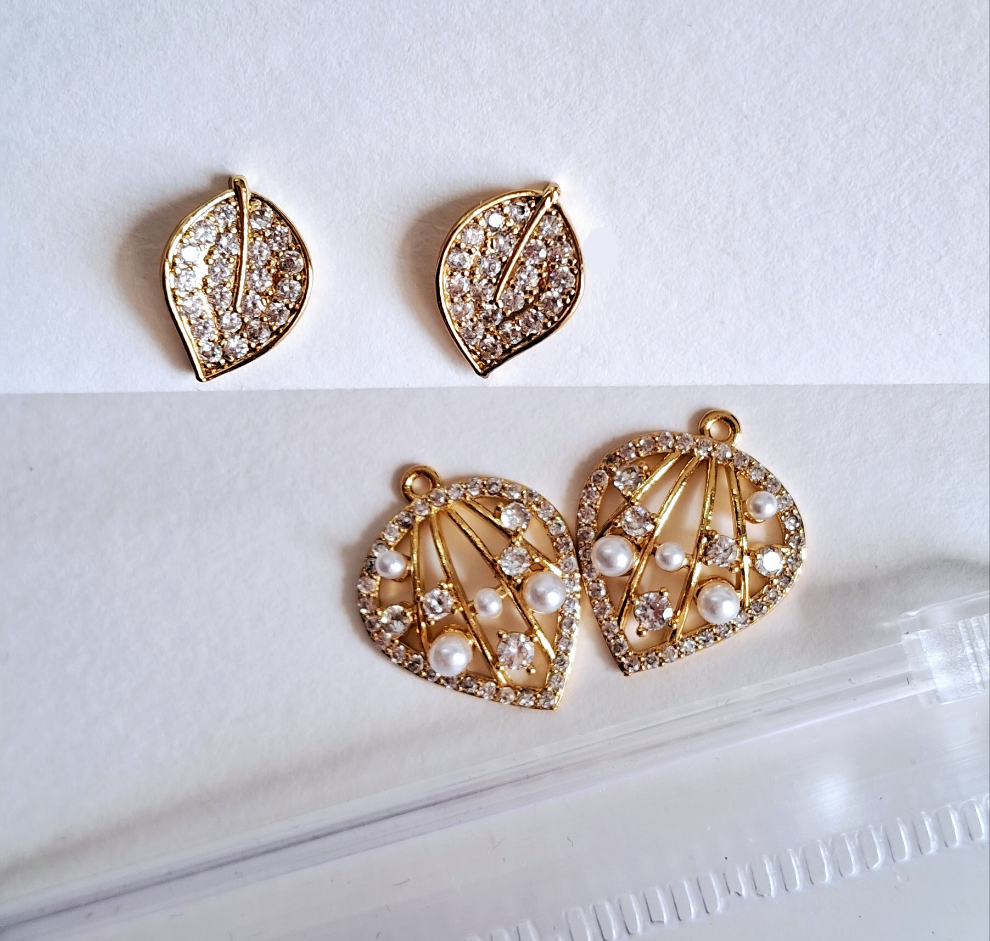 Tulip two-in-one earrings || 18k-Gold Plated Waterproof-Step - Up