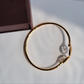 Silent Glow cuff bracelet