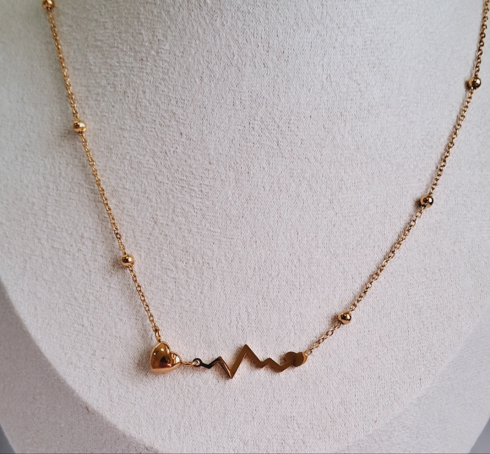 Adley Neck piece || 18K Gold-Plated waterproof-Step - Up